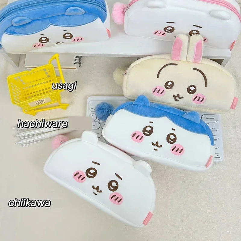 Packaging - Kawaii Chiikawa Pluche Potloodtas Cartoon Hachiware
