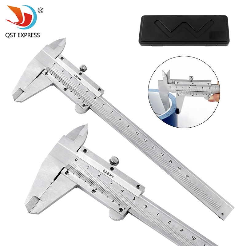 Digital Caliper 150Mm Stainless Steel - Qstexpress Schuifmaat 6 