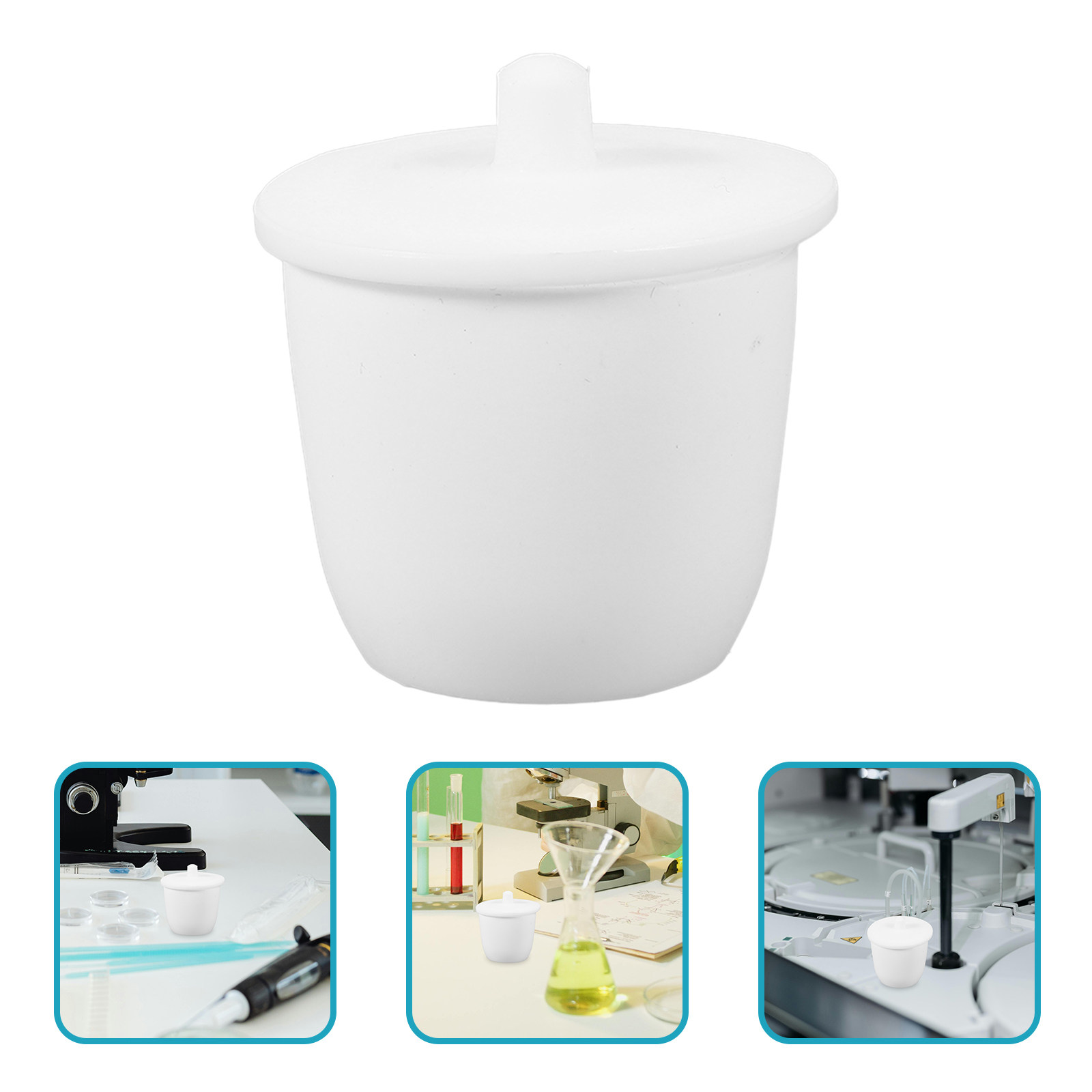 Lab Equipment - 30 ml laboratoriumkroes, PTFE, antiaanbaklaag, geschikt