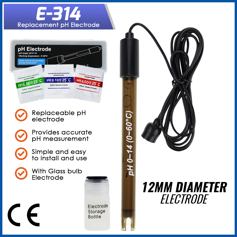 Ph Meter Digital Water Tester - Ph Meter Ph Sonde Zwembad BNC