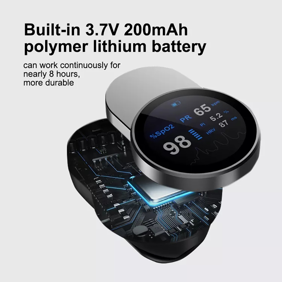 Vingertop-pulsoximeter SpO2 Bl - Pulse Oximeter Fingertip Rechargeable recensie en prijs