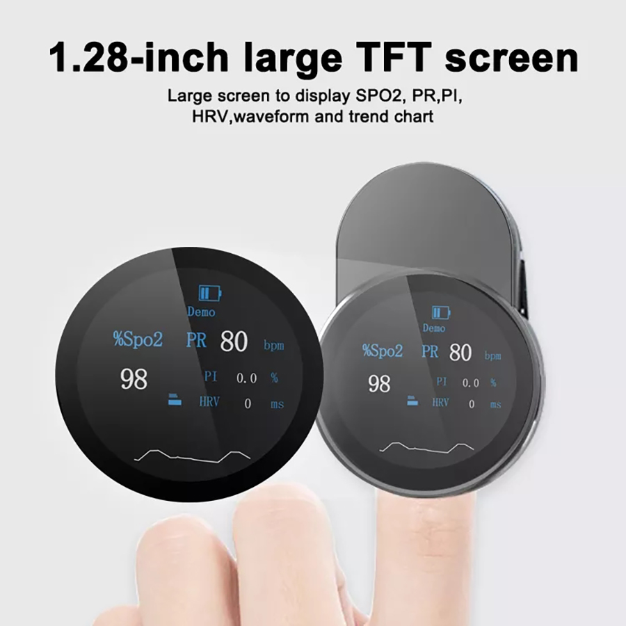 Vingertop-pulsoximeter SpO2 Bl - Pulse Oximeter Fingertip Rechargeable recensie en prijs