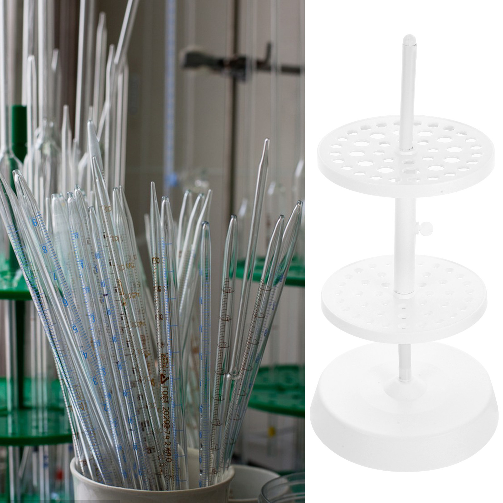Plastic pipetstandaard, ronde  - Lab Equipment recensie en prijs