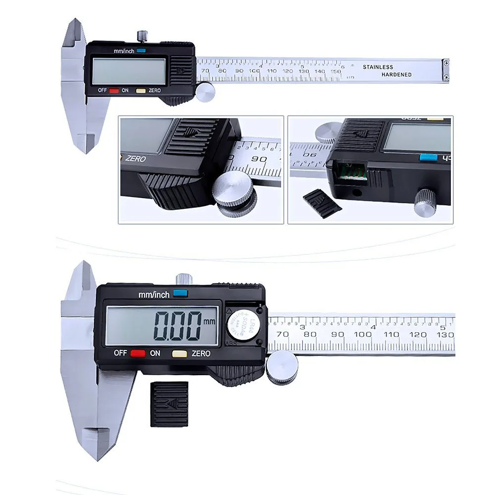 Digitale schuifmaat met hoge p - Digital Caliper 150Mm Stainless Steel recensie en prijs