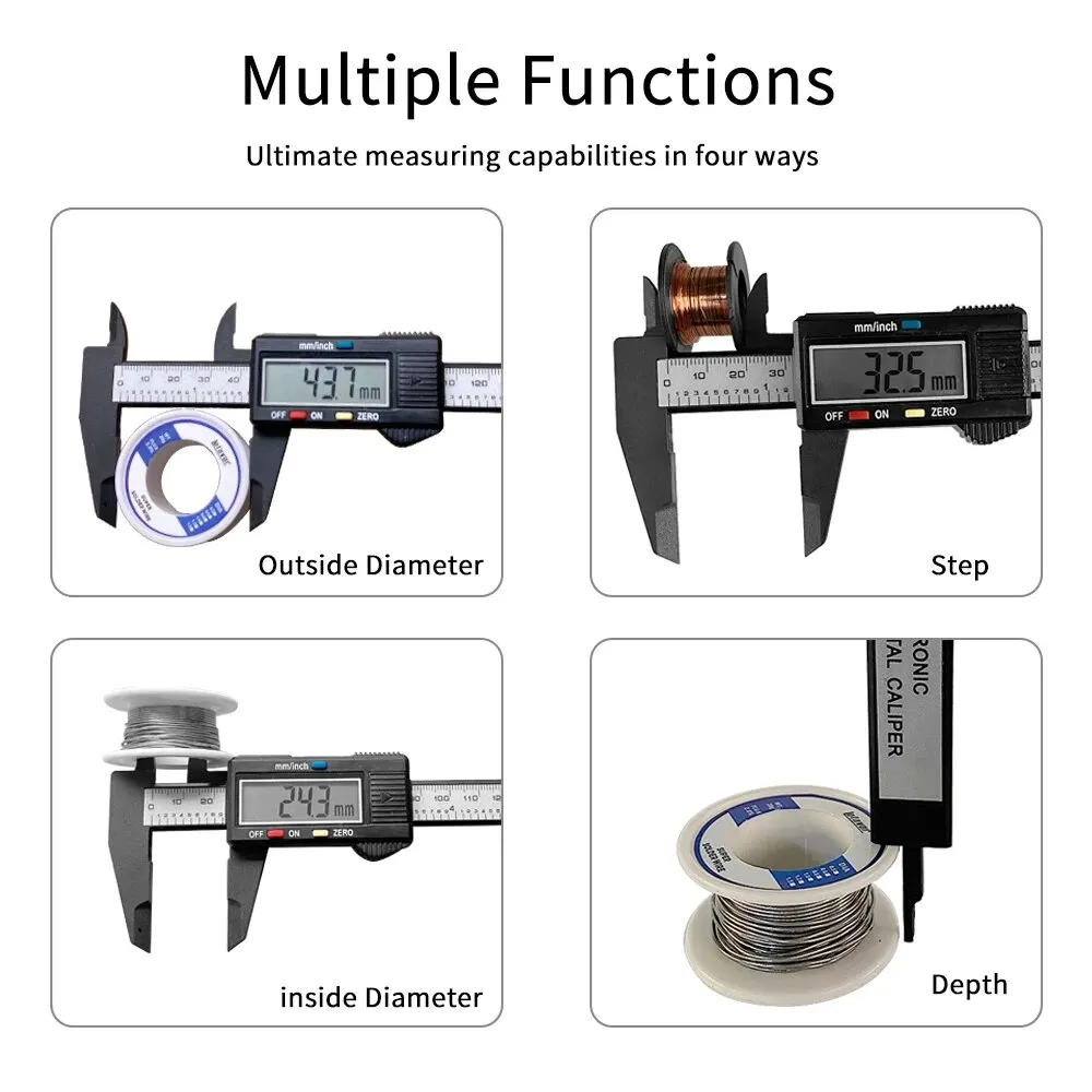 Digitale schuifmaat van koolst - Digital Caliper 150Mm Stainless Steel recensie en prijs